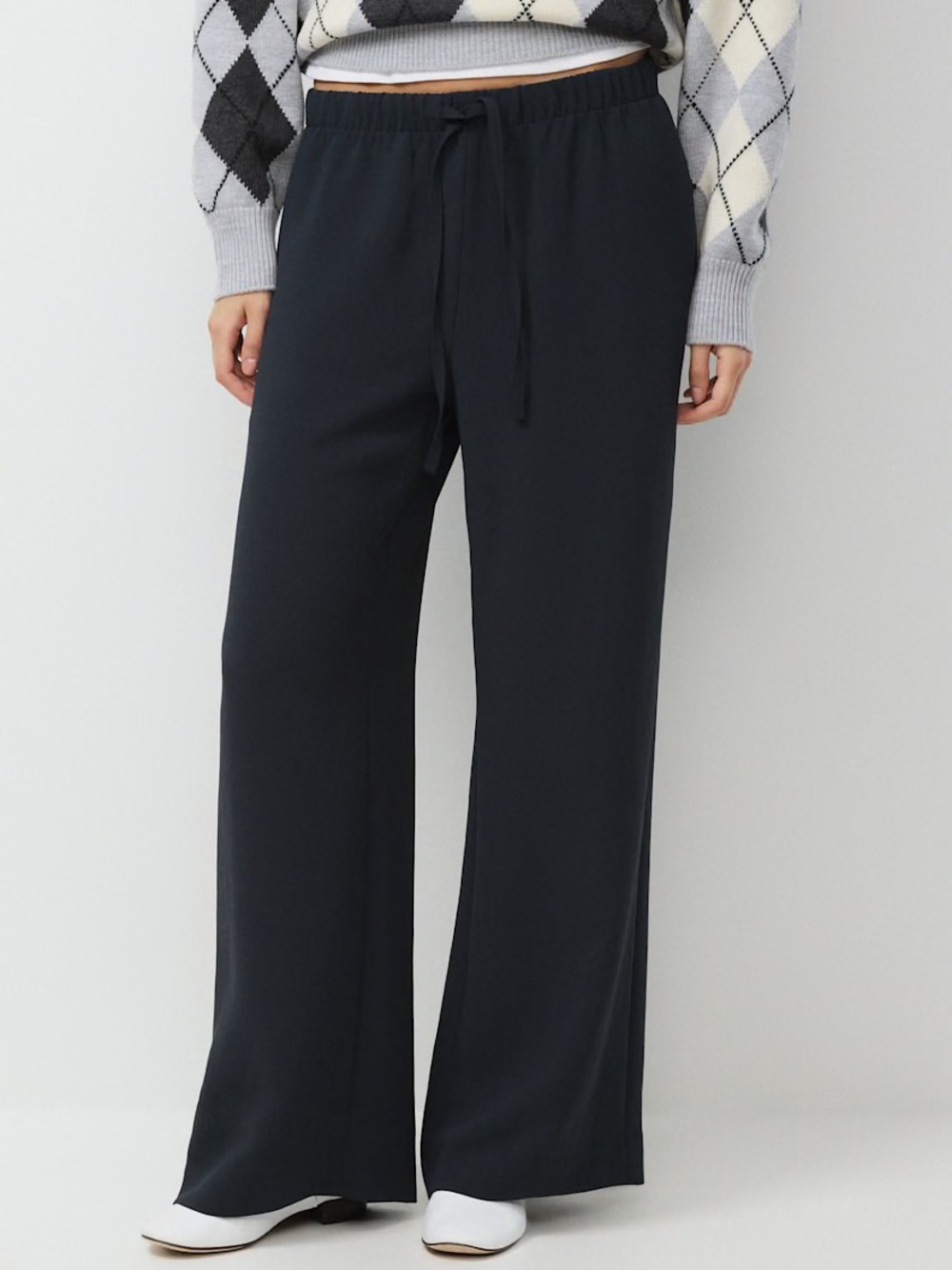 Aritzia Wilfred Lodge Wide Leg Pull-On Pant